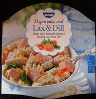 Coop Dagens Pasta Med Lax & Dill Report Card