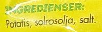 OLW Lttsaltade Ingredients