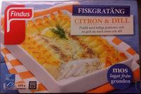 Findus Fiskgratng Citron & Dill Report Card