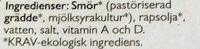 Bregott Normalsaltat Ingredients