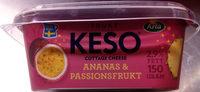 KESO Cottage Cheese Frukt Ananas & Passionsfrukt Report Card