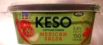KESO Cottage Cheese Grnt Mexican Salsa