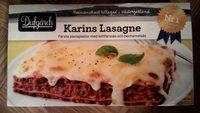 Dafgrds Karins Lasagne Report Card