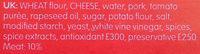 Billys Pan Pizza Original Ingredients