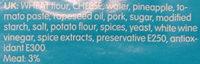 Billys Pan Pizza Hawaii Ingredients