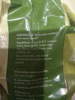 Krisprolls Complet Sans Sucre Ajout Ingredients