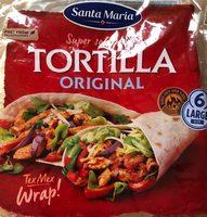 Tex Mex Santa Maria Original Wrap Tortilla Report Card