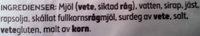 Skogaholm Skogaholmslimpa Ingredients