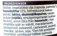 Hasselntskrm Ingredients