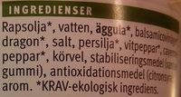 ICA Ieco Ekologisk Bearnaisess Ingredients