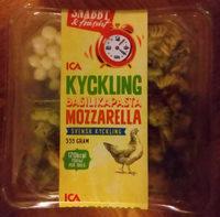 ICA Snabbt & Frscht Kyckling, Basilikapasta, Mozzarella Report Card