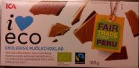 ICA Ieco Ekologisk Mjlkchoklad Report Card