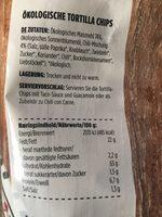 Chili Totilla Chips Ingredients