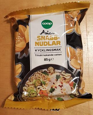 Asien Snabbnudlar Kycklingsmak