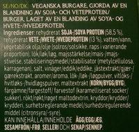 Hlsans Kk Vardagsfavoriter Veganska Burgare Ingredients