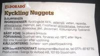Eldorado Kyckling Nuggets Ingredients