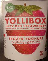 Yollibox Frozen Yoghurt Juicy Red Strawberry Report Card