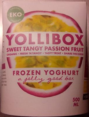 Yollibox Frozen Yoghurt Sweet Tangy Passion Fruit