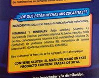 Zucaritas Ingredients