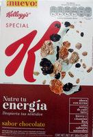 Special K Sabor Chocolate Report Card
