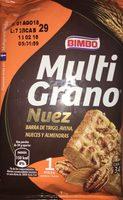 Barra Multigrano Nuez 34GR. Report Card
