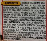 Bollos Golden Ingredients