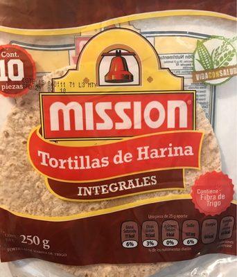 Tortillas De Harina Integrales