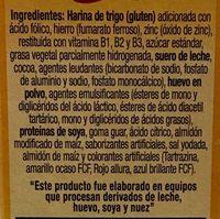 Harina De Trigo Para Pastel Ingredients