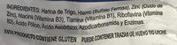 Harina De Trigo Ingredients