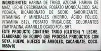 Harina Preparada Fortificada Para Hot Cakes Ingredients