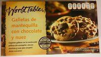 Galletas World Table De Mantequilla Con Chocolate Y Nuez Report Card