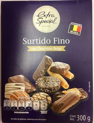 Surtido Fino Con Chocolate Belga