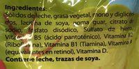 Leche En Polvo Ingredients