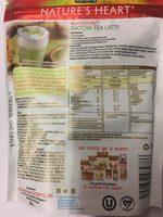 Organic Matcha Tea Ingredients