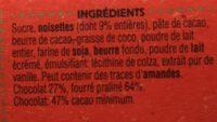 Ragusa Friends Classique Ingredients