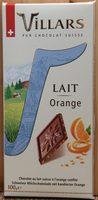 Chocolat Lait Orange Report Card