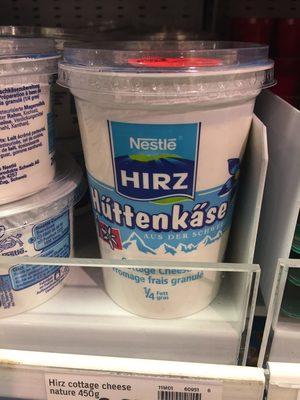 Cottage Cheese Nature Hirz 450 Gr, 1 Pice