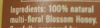 Natural Blossom Honey Ingredients