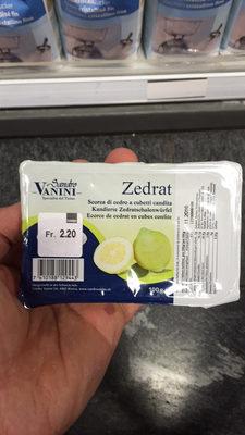 Zedrat : Ecorce De Cedrat En Cubes Confite