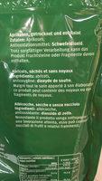 Abricots Ingredients