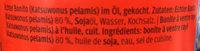 Thon Ros  L'Huile Ingredients