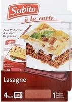 Lasagne  Report Card
