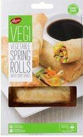 Vegetable Spring Rolls Report Card