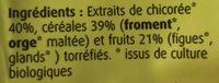 Bambu Chicore Crales Figues Ingredients