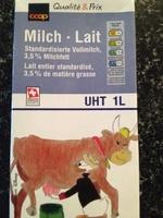 Qualit&Prix : Milch : Standardisierte Vollmilch 3.5% Milchfett Report Card