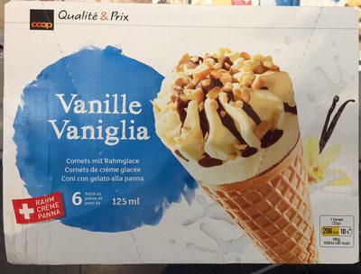 Qualit & Prix - 6 Cornets De Crme Glace  La Vanille Avec Des Noisettes Haches