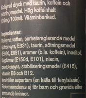 Powerking Zero Ingredients