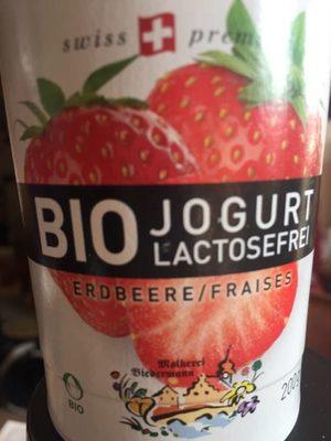 Yaourt Fraise Sans Lactose