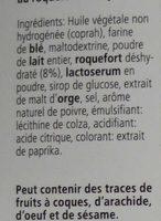 Les Dentelles Roquefort Ingredients