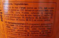 Ovo Maltine Ingredients